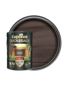 Cuprinol 5 Year Ducksback Harvest Brown 5Ltr 