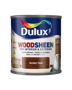 Dulux Interior & Exterior Woodsheen 250ml Golden Teak 614495
