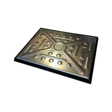 Manhole Cover Galvanised 600 x 450mm 17T (91300025)