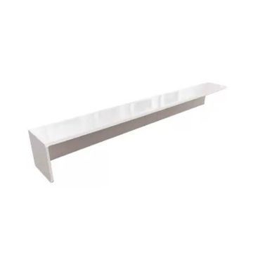 Swish Fascia Corner Trim White 