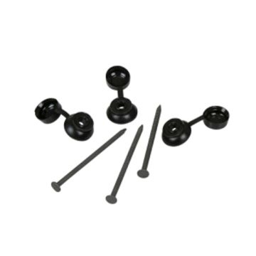Coroline Fixings Black PK20