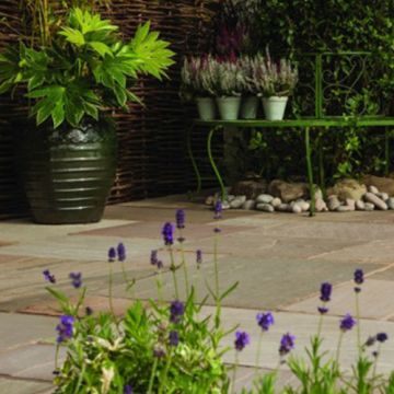 Natural Sandstone Autumn Green Patio Pack 15.3M2