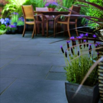 Natural Limestone paving 600 x 900 Blue-Black