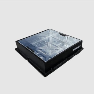Manhole Cover & Frame Pavior Square to Round 300mm (91310025)