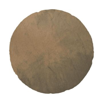Bradstone Round Stepping Stone 400mm Brown Blend