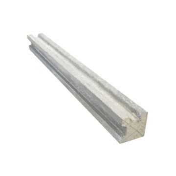 FP McCann Concrete Post 8' Corner Slotted