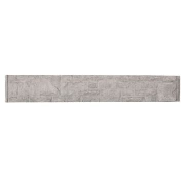 FP McCann Concrete Gravel Board Rockface 300mm