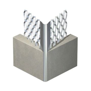 Expamet  Angle Bead Stainless Steel Std Wing 3000mm 