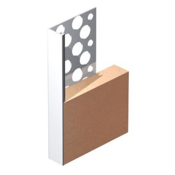 Expamet White Plastic Stop Bead 15mm 3000mm 