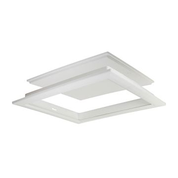 Timloc Plastic Drop In Loft Access Door 562 x 665 White