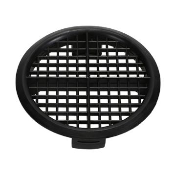 Timloc Push In Round Soffit Vent 70mm Black