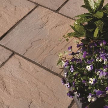 Ashbourne Patio Pack 9.72 Sq. Mtr York Brown