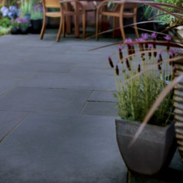 Natural Limestone Patio Pack 15.3m2 Blue-Black