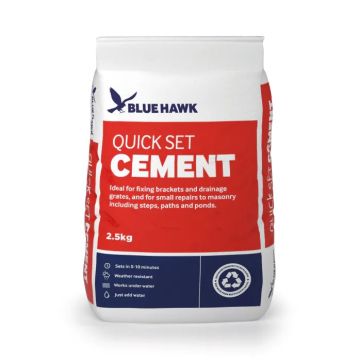 Blue Hawk Quick Set Cement 2.5kg