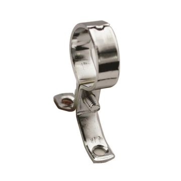 15mm Chrome Plated Pipe Clip