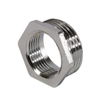 3/4 x 1/2 Chrome Hex Bush 502774 