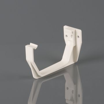 Brett 114mm Square Fascia Bracket White