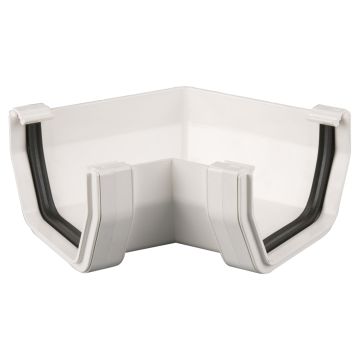 Brett 114mm Square 120 Angle White
