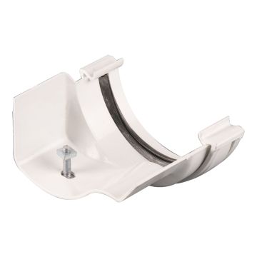 Brett 112mm Round/Ogee Adaptor Lh White