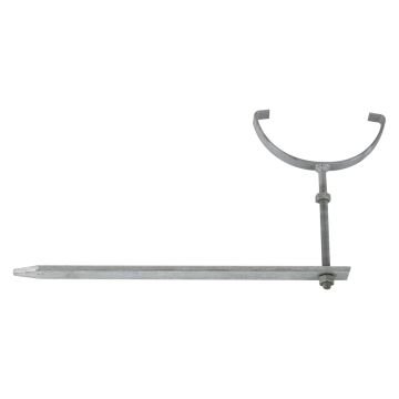 Brett 112mm Round Galv Rise And Fall Bracket