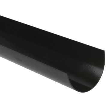 Brett 115mm DeepStyle Gutter 4Mtr Black