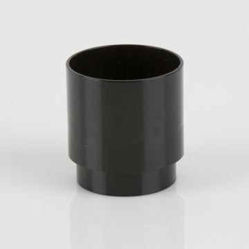 Brett 68mm Downpipe Connector Black