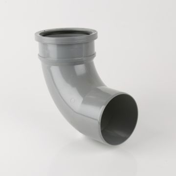 Brett 110mm Pushfit 92.5 S/S Bend Grey