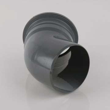 Brett 110mm Pushfit 135 S/S Bend Grey