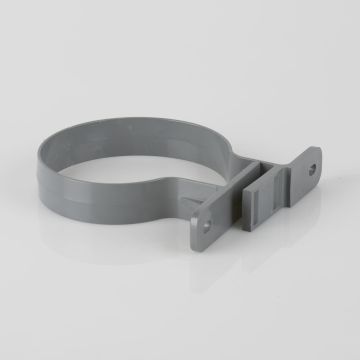 Brett 110mm Pushfit D/Fix Pipe Bracket Grey