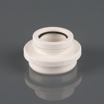 Brett 32mm Ringseal Connector White 