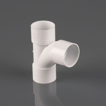 Brett 40mm Solvent 92.5 Swept Tee White