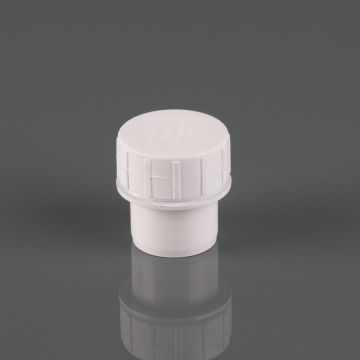 Brett 40mm Solvent Access Plug White