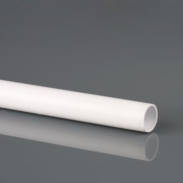 Brett 32mm Pushfit-Fit Pipe 3Mtr White