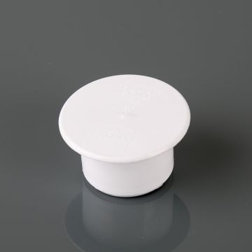 Brett 32mm Pushfit Socket Plug White