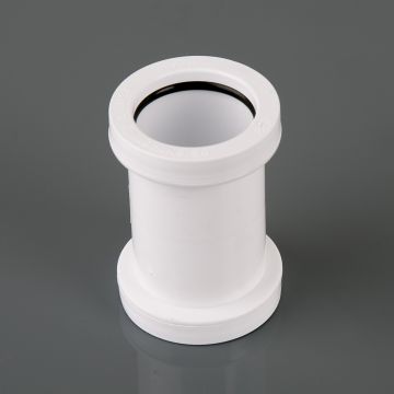 Brett 40 Pushfit Strai Connector White 