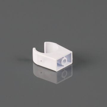 Brett 21.5mm Overflow Snap On Pipe Clip White