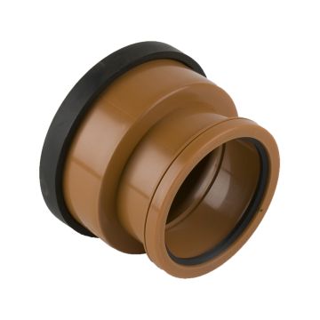 Brett 110mm Underground Pvc To Super Clay Adaptor 