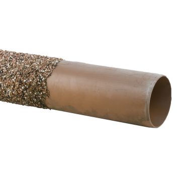 Brett 110mm Underground 1.5m Plain Ended Channel 