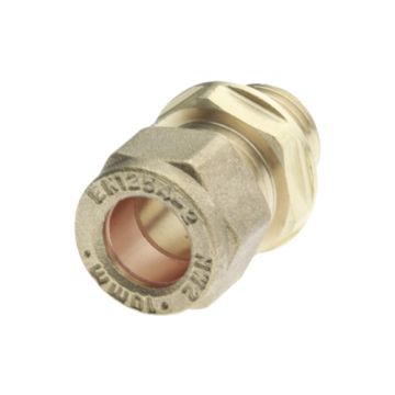 Contract Compression Fitting 10 x 1/4mm Male Coup