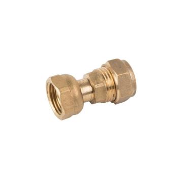 Contract Compression Fitting 22mm x 3/4 Straight Tap Connector