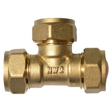 Contract Compression Fitting 10mm Tee