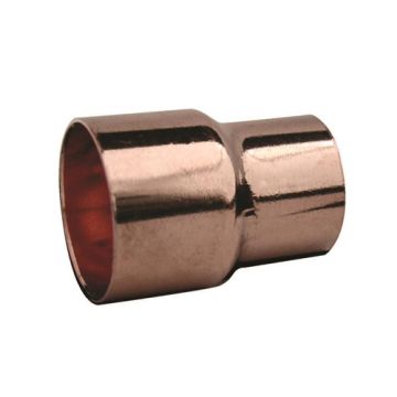 Contract Endfeed Fitting 28 x 22mm Red Coup