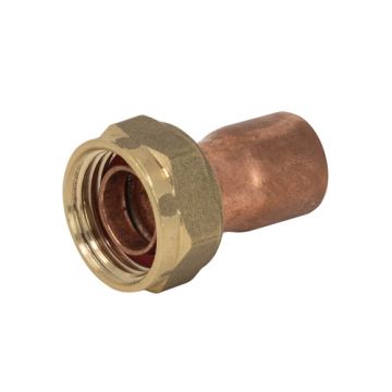 Contract Endfeed Fitting 22mm x 3/4" St Tap Conn