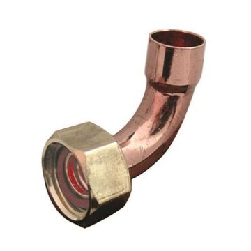 Contract Endfeed Fit 15mm x 1/2" Bent Tap Connector