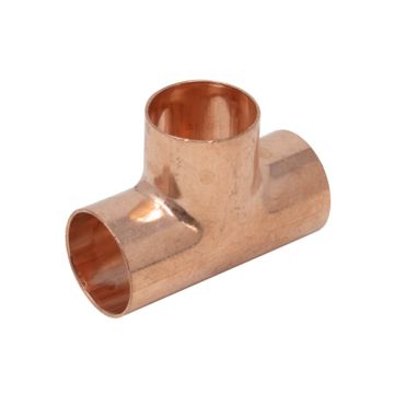 Contract Endfeed Fitting 22mm Equal Tee