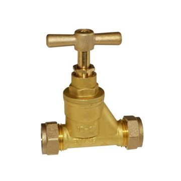 Contract Valves 22mm Brass Stopcock