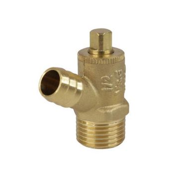 Contract Valves 1/2" Brass Type A Draw Off Cock