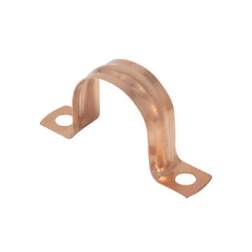 Pipe Fixings Copper Saddle Band 22mm