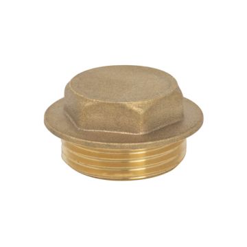 Screwed Brass Fittings Brass Plugs 3/8" 