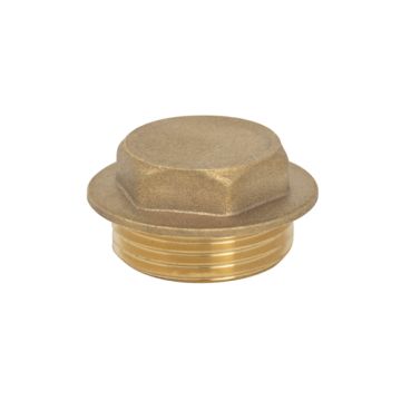 Screwed Brass Fittings Brass Plugs 3/4"